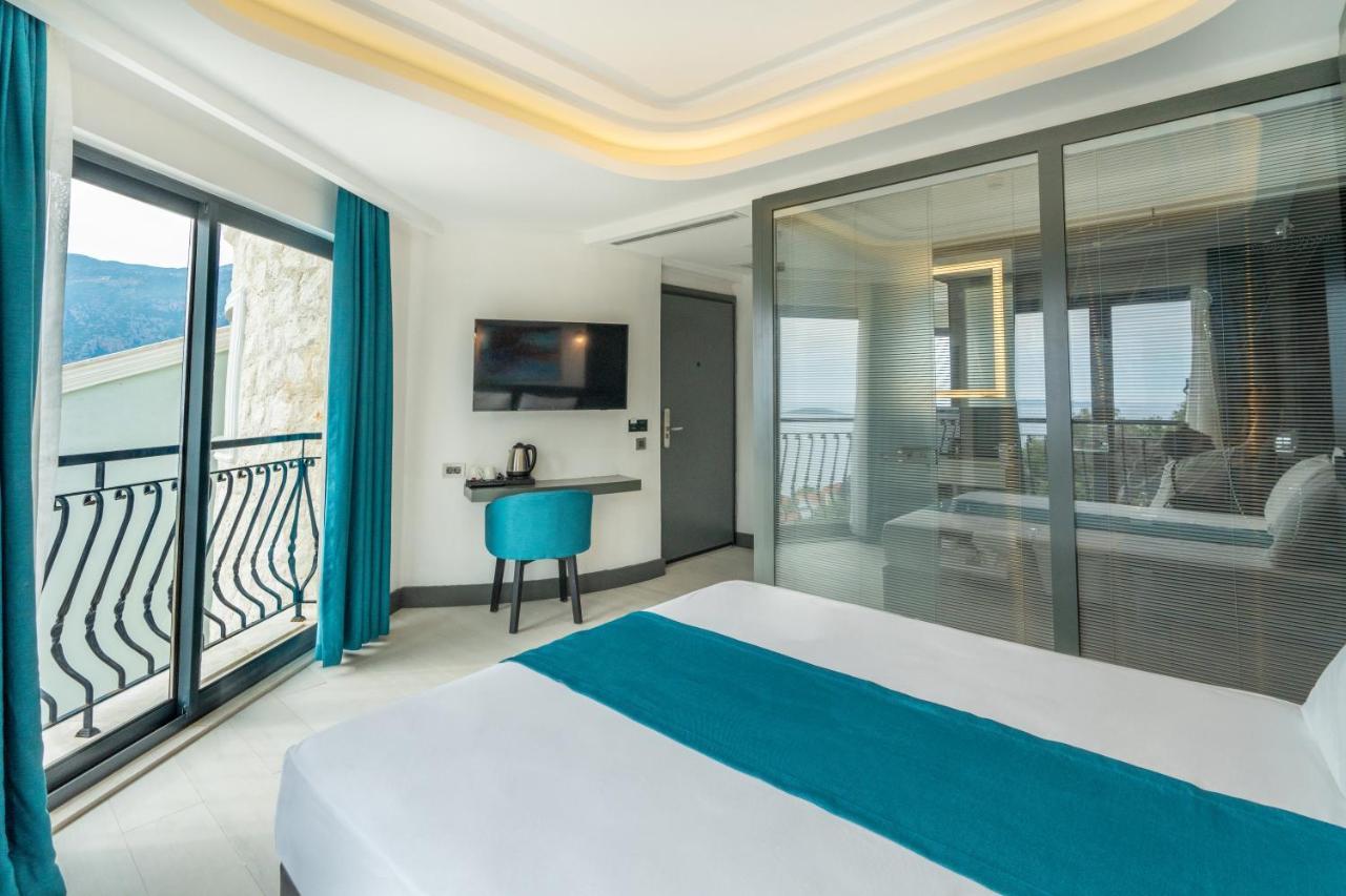 Guemues Yazar Hotel Kaş Kültér fotó