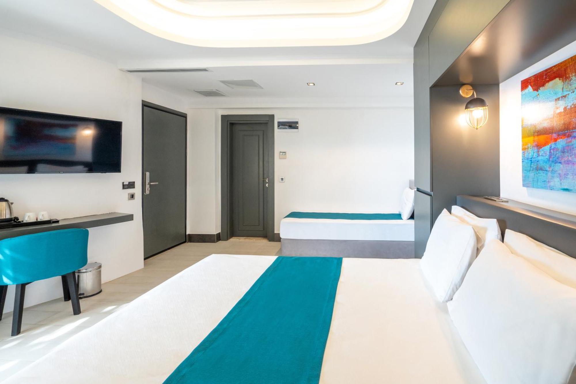 Guemues Yazar Hotel Kaş Szoba fotó