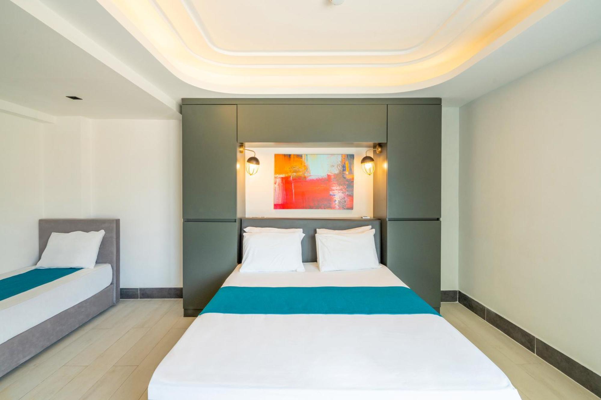 Guemues Yazar Hotel Kaş Szoba fotó