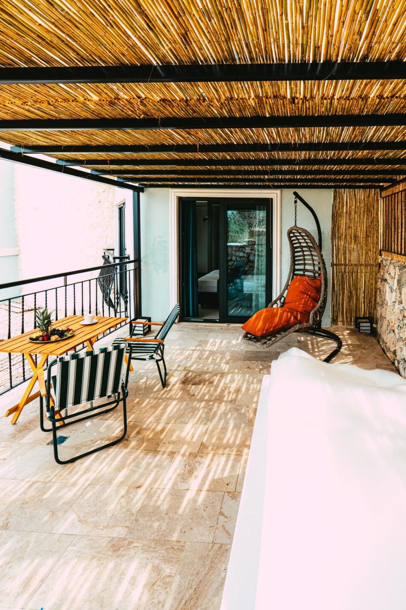 Guemues Yazar Hotel Kaş Szoba fotó